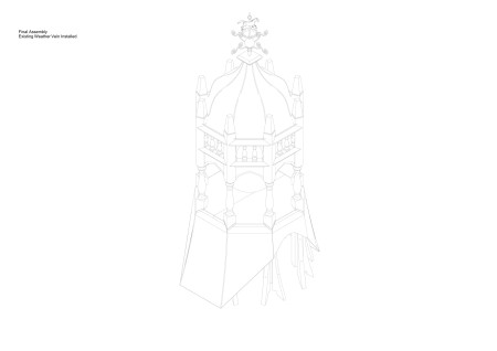 Rushmore Bell Tower Drawing 2