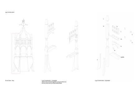 Rushmore Bell Tower Drawing