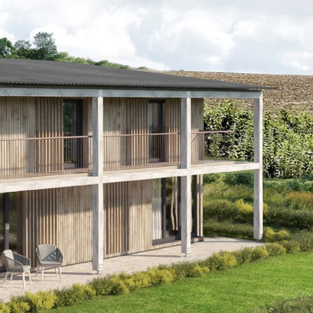 Ton Barn Exterior CGI